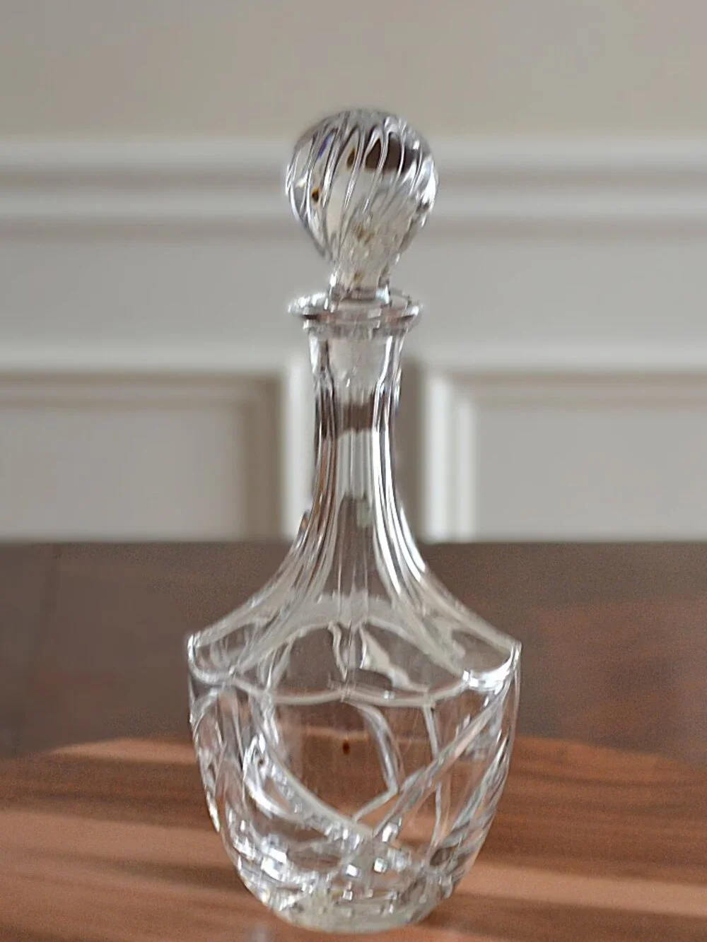 Gorham Carrington Decanter Clear Cut Crystal